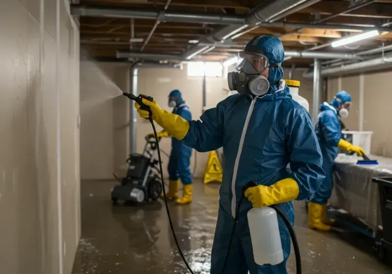 Basement Sanitization and Antimicrobial Treatment process in Tea, SD